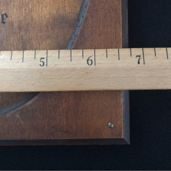 Vintage Hand Painted Artist Signed Wood Apple Wall Art - “Have an Apple a Day” - Picture 7 of 12